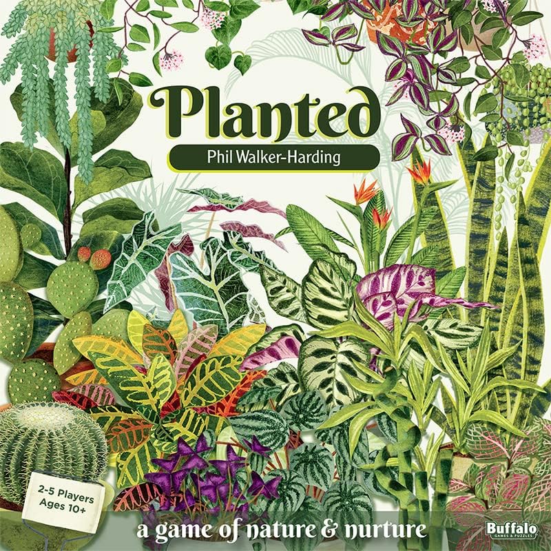 Buffalo Games Planted Game by Phil Walker-Harding - Buffalo - Collect and nurture your