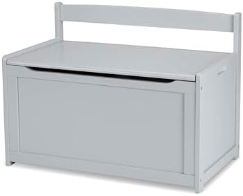Melissa & Doug Melissa Doug Wooden Toy Chest - Light Wood Furniture for Playroom Blonde