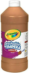 Crayola Washable Tempera Paint For Brown Paint Classroom Supplies Non Toxic 32 Oz Squeeze