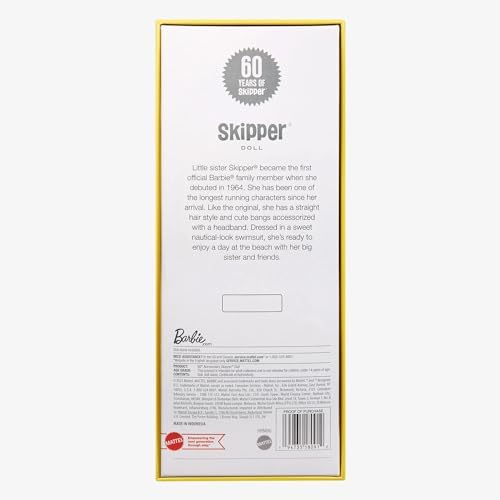 Barbie Signature Gold Label 60th Anniversary Skipper Doll