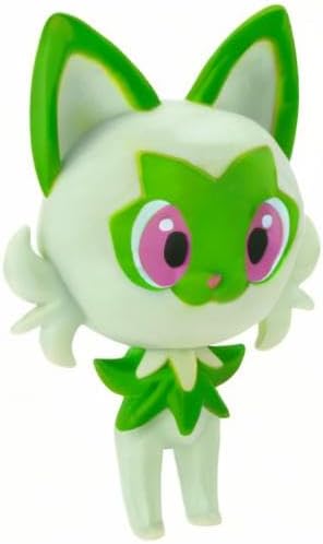 Pokemon Paldea Battle Figure 4 Pack - Features 2-Inch Pikachu Fuecoco Sprigatito and