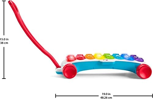 Fisher-Price Baby to Toddler Learning Toy Giant Light-Up Xylophone Pull-Along Musical