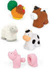 Melissa & Doug Melissa Doug Pop Blocs Farm Animals Educational Baby Toy - 10 Linkable