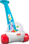 Fisher-Price Baby Toddler Toy Corn Popper Blue Push-Along with Ball-Popping Action for