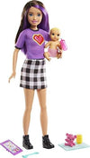 Barbie Skipper Babysitters Inc Set with Blonde Doll in 'Girl Power' Top Baby Doll 4