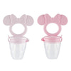 Disney Mickey and Minnie Teether with Fruit Feeder - Safe and Durable Design for Soothing