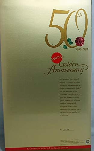 Barbie 50th Golden Anniversary 1945-1995 Porcelain