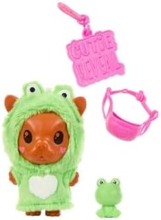 Barbie Cutie Reveal Animal Costume-Themed Pet with 5 Surprises Including Mini Pet Color