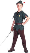 Disney Disguise Disney Peter Pan Boys' Costume Green Medium