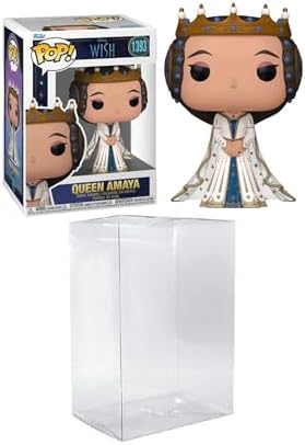 Funko Pop Disney Wish - Queen Amaya Bundled with a Byron's Attic Protector