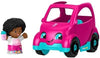 Fisher-Price Little People Barbie Pink Convertible with Figure Toddler Toy