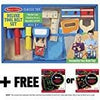 Melissa & Doug Melissa Doug Deluxe Tool Belt Wooden 1 Scratch Art Mini-Pad Bundle 05174