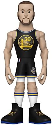 Funko Pop Gold NBA Warriors - Steph Curry City 5 with Chase Styles May Vary