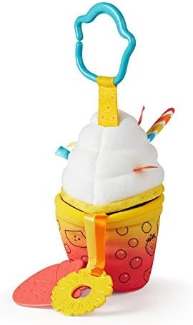 Melissa & Doug Melissa Doug Multi-Sensory PBJ Take-Along Clip-On Baby Toy Sensory Toy for