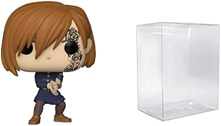 Funko Jujutsu Kaisen Nobara Kugisaki in Fight Stance Pop 1164 Bundled with Pop Protector