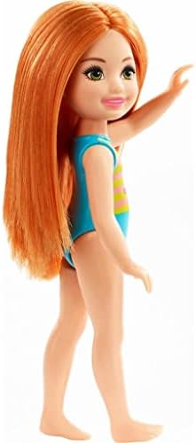 Barbie Club Chelsea Beach Doll Flamingo Bathing Suit