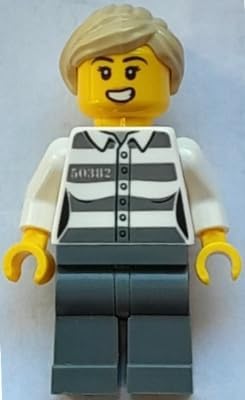 LEGO City Police Man Minifigure with Robber and ATM