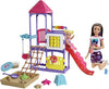 Barbie Skipper Babysitters Inc. Climb 'n Explore Playground Dolls Playset