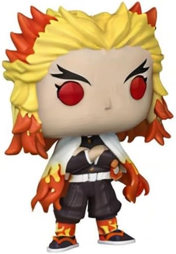 Funko POP Animation Demon Slayer - Rengoku Kyojuro Glow in The Dark Vinyl Figure