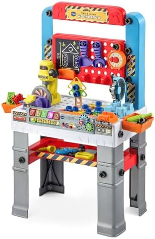 VTech Drill and Learn Workbench for Ages 3 Years and up Frustration Free Packaging