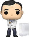 Funko The Office - Straitjacket Michael Scott Pop Vinyl Figure Bundled with Compatible
