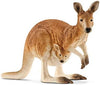 Schleich Wild Life Kangaroo Animal Figurine - Detailed Wild Animal Kangaroo Toy Figure