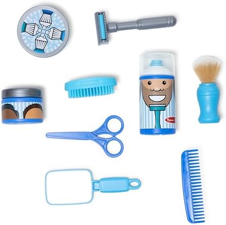 Melissa & Doug Melissa Doug Barber Shop Shaving Toy for Boys and Girls Ages Wearable