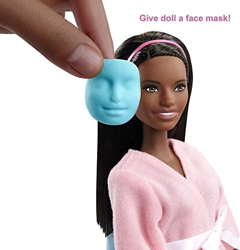 Barbie Face Mask Spa Day Playset