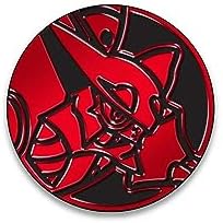 Pokemon Coin - Volcanion Flipping Coin - Steam Siege - Red
