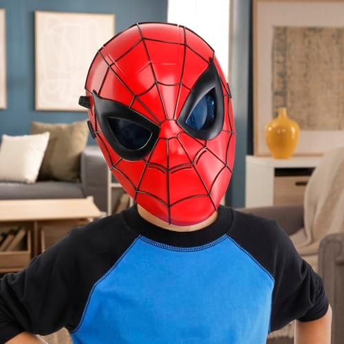 Hasbro Marvel Spider-Man Glow FX Mask Light-Up Role Play Toy Super Hero for Ages 5