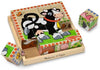 Melissa & Doug Melissa Doug Farm Wooden Cube Puzzle