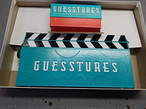 Hasbro Guesstures - The Game of Split-Second Charades First Edition