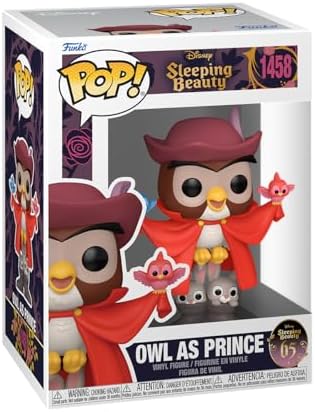 Funko POP Disney Sleeping Beauty 65th Anniversary - Owl As Prince - Collectable Vinyl Figure