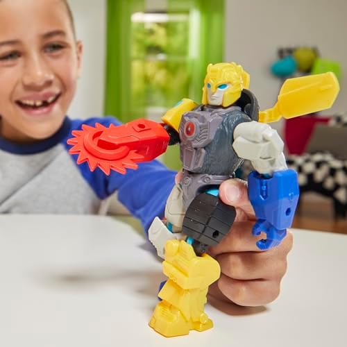 Transformers MixMashers Bumblebee Custom Mix-and-Match Action Figure 5-Inch-Scale 12 cm