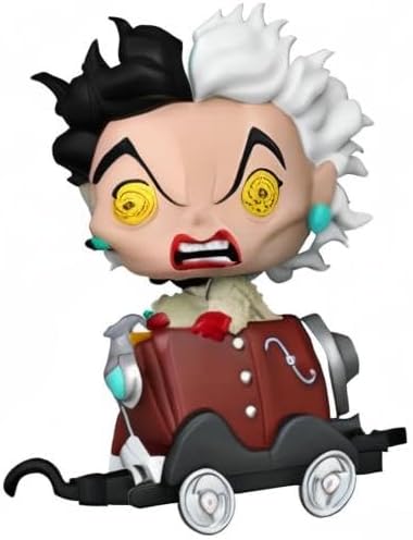 Funko POP Disney Villains Trains Cruella De Vil in Cart Shop