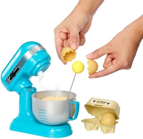 Little Tikes Creative Chefs Baker's Kit with Make-It Mix Play Sand 18 Realistic Boys