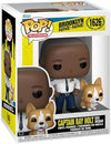 Funko POPBuddy Brooklyn Nine Nine - Captain Ray Holt with Cheddar - Collectable Vinyl Figure
