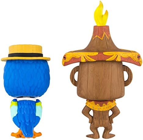 Funko Disney Park Enchanted Tiki Room Pele Barker Parrot Funko POP 2 Pack