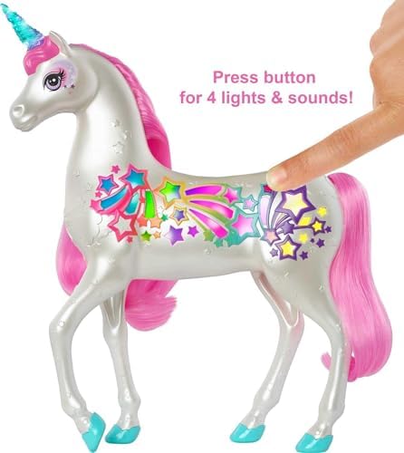 Barbie Dreamtopia Unicorn Brush 'n Sparkle Interactive Toy