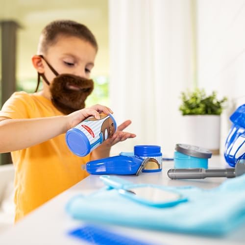 Melissa & Doug Melissa Doug Barber Shop Shaving Toy for Boys and Girls Ages Wearable