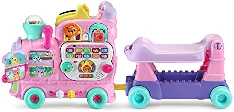 VTech 4-in-1 Letter Learning Train Frustration Free Packaging Red
