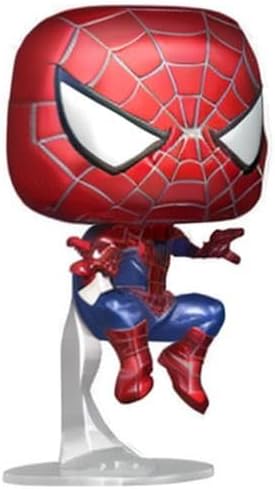 Funko Friendly Neighborhood Spider-Man No Way Home Metallic 1158 Bundled with Compatible