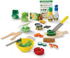 Melissa & Doug Melissa Doug Slice and Toss Salad - 52 Wooden and Felt Pieces Green -
