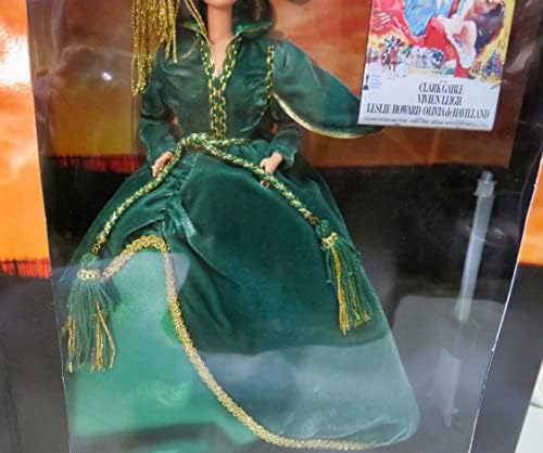 Barbie Hollywood Legends Collection Barbie Doll Scarlett O'Hara in Green Drapery Dress