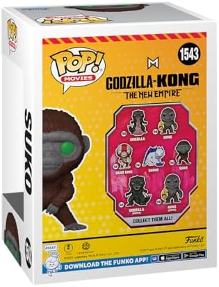 Funko POP Movies Godzilla X Kong The New Empire - Suko - Godzilla Vs Kong - Collectable Vinyl Figure