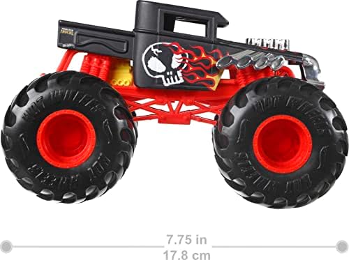 Hot Wheels Toy Monster Trucks Die-Cast Bigfoot inU53 124 Scale Oversized Play Vehicle
