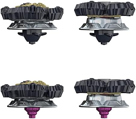Beyblade Hasbro Hasbro Burst QuadDrive Wrath Fafnir F7 and Berserk Linwyrm L7 Spinning