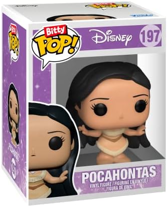 Funko Bitty Pop Disney Princesses - Peasant Belle Pocahontas Jasmine and A Surprise