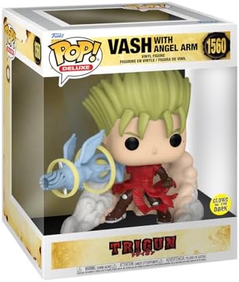 Funko POP Deluxe Trigun - VASH The Stampede with Angel Arm - Collectable Vinyl Figure