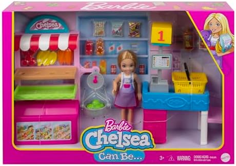 Barbie Chelsea Can Be Doll Snack Stand Playset